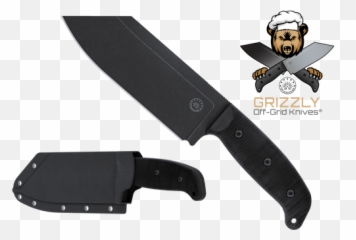 Grizzly Chef Knife - OffGrid Knives png