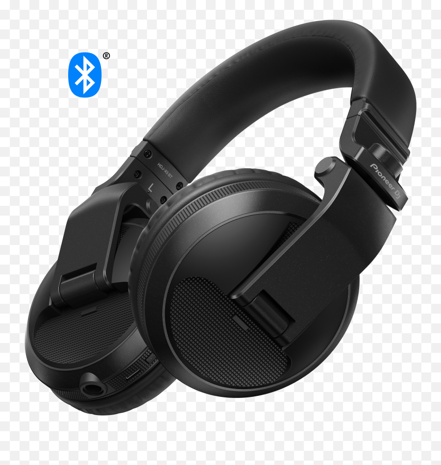 Over Ear Dj Headphones With Bluetooth Wireless Technology - Pioneer Hdj X5 Headphones Png,Headphones Transparent Background