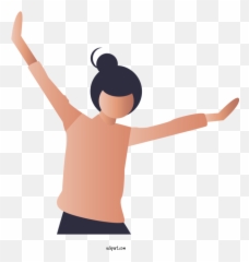 People Arm Cartoon Shoulder For Girl - Clipart png