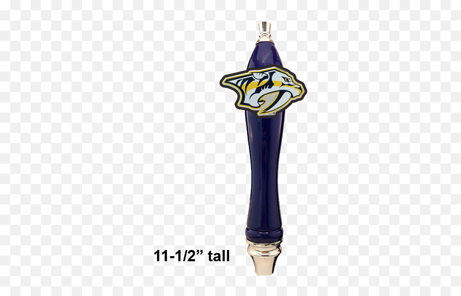 Nashville Predators Beer Tap Handle Blue - Montreal Canadiens Beer Tap Handle Png,Nashville Predators Logo Png