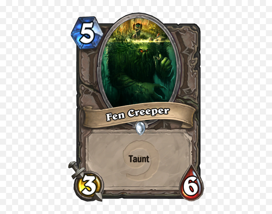 Fen Creeper - Hearthstone Card Statistics Hsreplaynet World Of Warcraft Art Png,Creeper Png