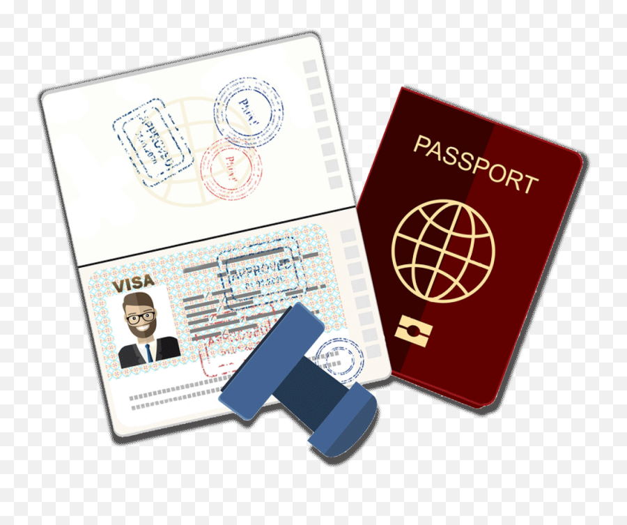 Visa Passport Clipart - Passport And Visa Png,Passport Png
