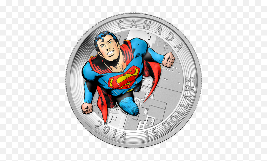 Superman Gets Limited Edition Coins From Canadian Mint - Superman Moedas Canadenses Png,Superman Flying Png