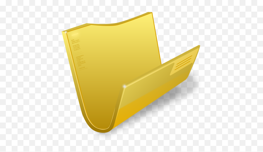Futuristic Folder Yellow Icon Png Clipart Image Iconbugcom - Cool Futuristic Folder Icon Png,Folder Png