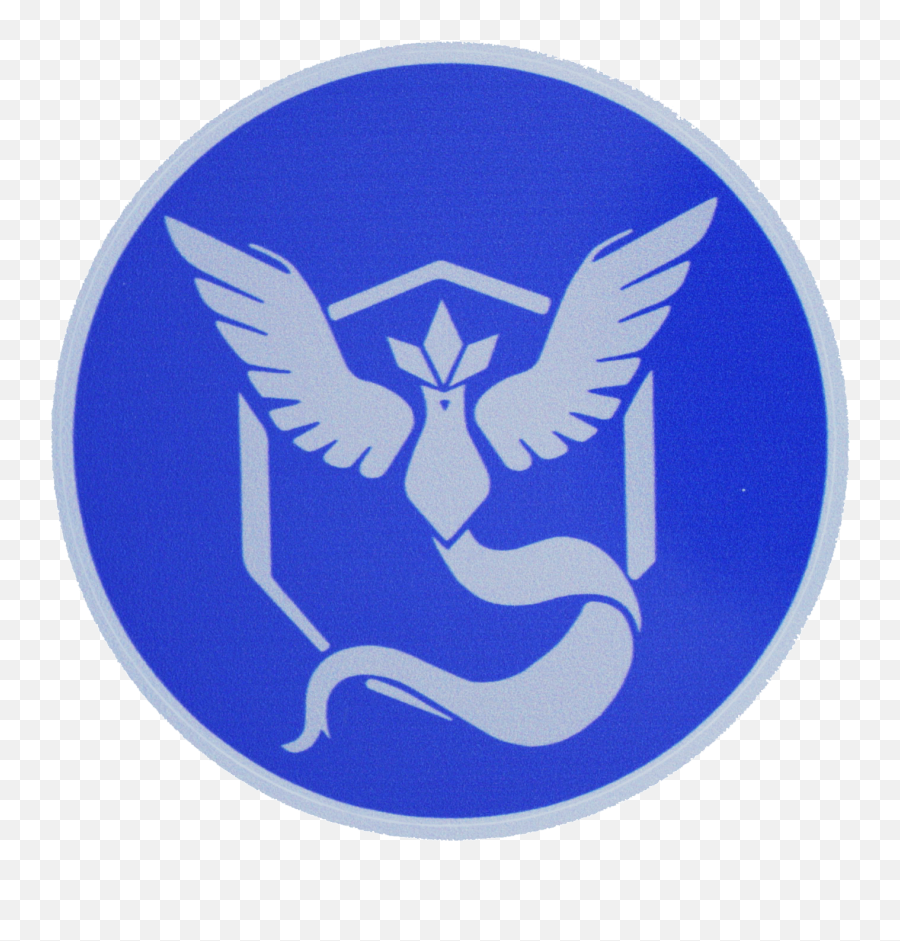 Pokemon Go Team Mystic Blue Background Sticker - Team Blue Pokemon Go Png,Pokemon Go Logo Transparent