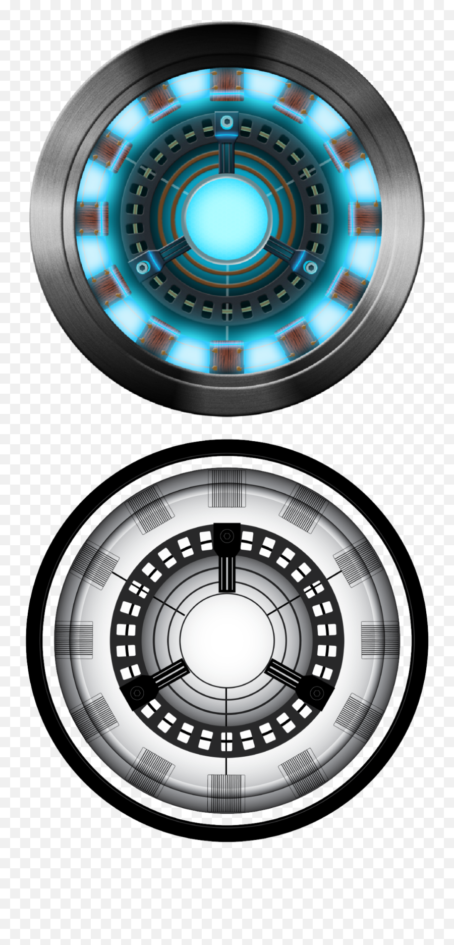 Download Iron Man Arc Reactor Image - Proof That Tony Stark Has A Heart Outline Png,Arc Reactor Png