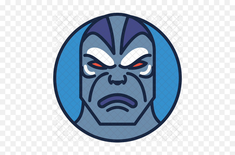 Apocalypse Marvel Icon Of Colored - Marvel Apocalypse Emoji Png,Apocalypse Png