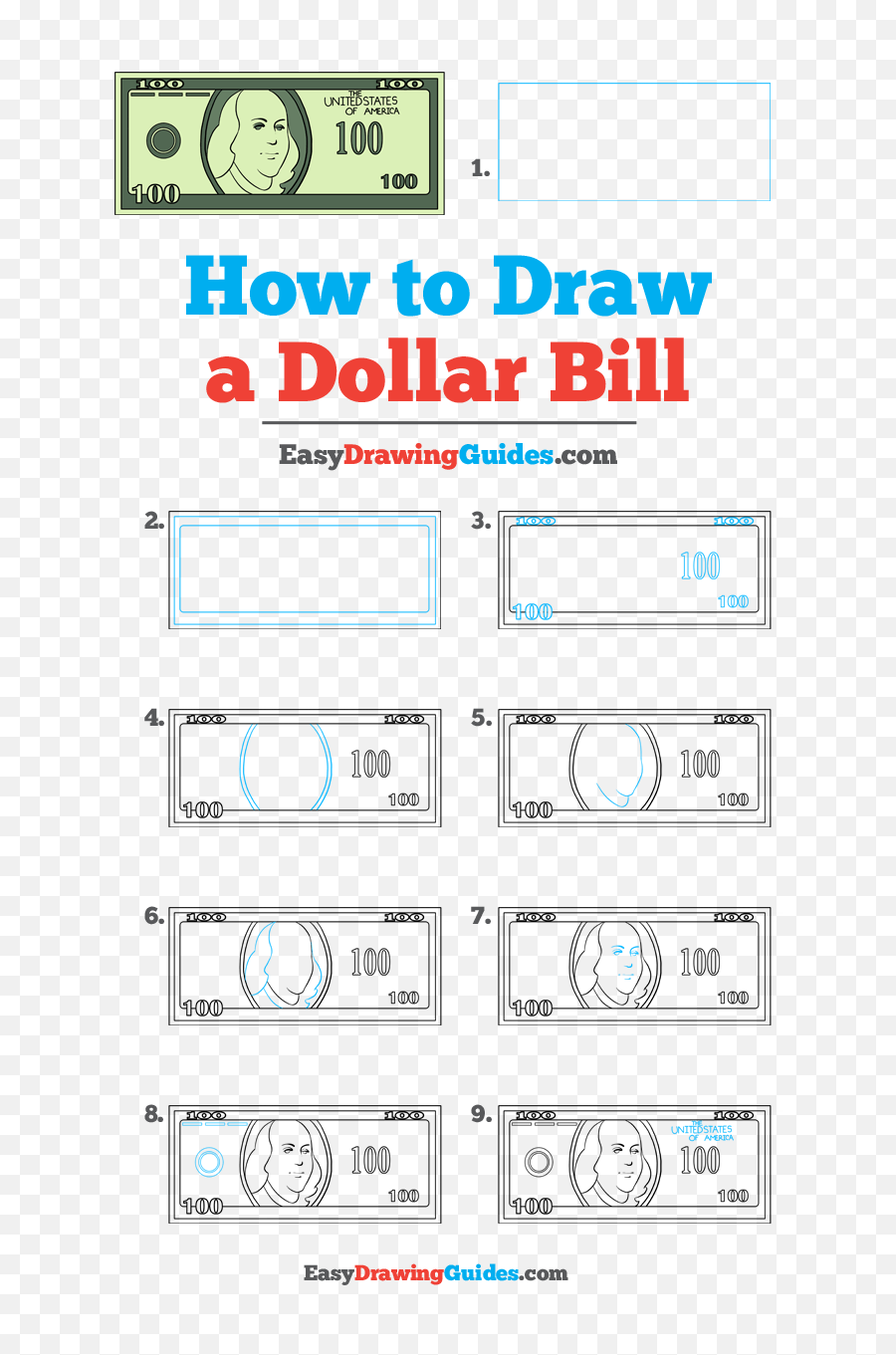 Dollar Bill Png - How To Draw Dollar Bill Draw A Lizard Chibi Wolf Drawing Step By Step,Dollar Bill Png