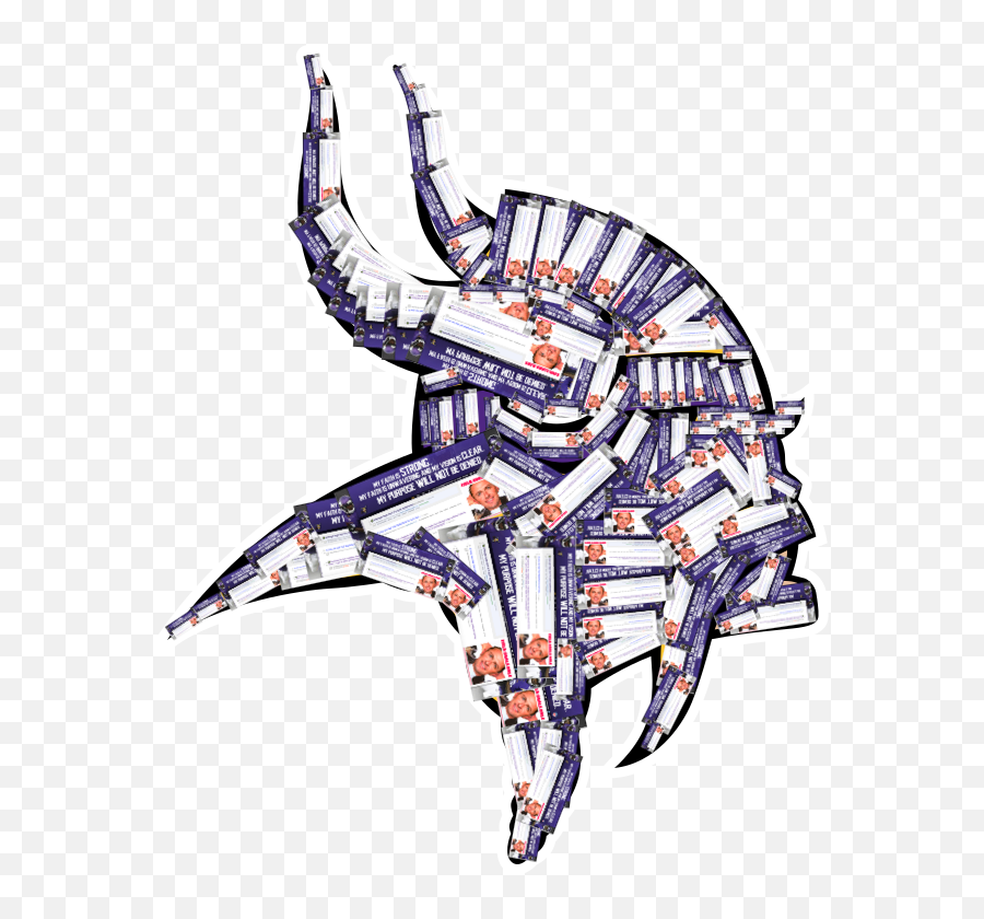 Download Vikings Logo But Its Just - Minnesota Vikings Logo Drawing Png,Minnesota Vikings Logo Png
