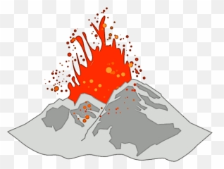 Volcano Png Transparent Image - Transparent Volcano Clipart,Volcano Png