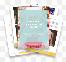 Which Lens Kickstarter Guide Live - Paper Png,Kickstarter Png