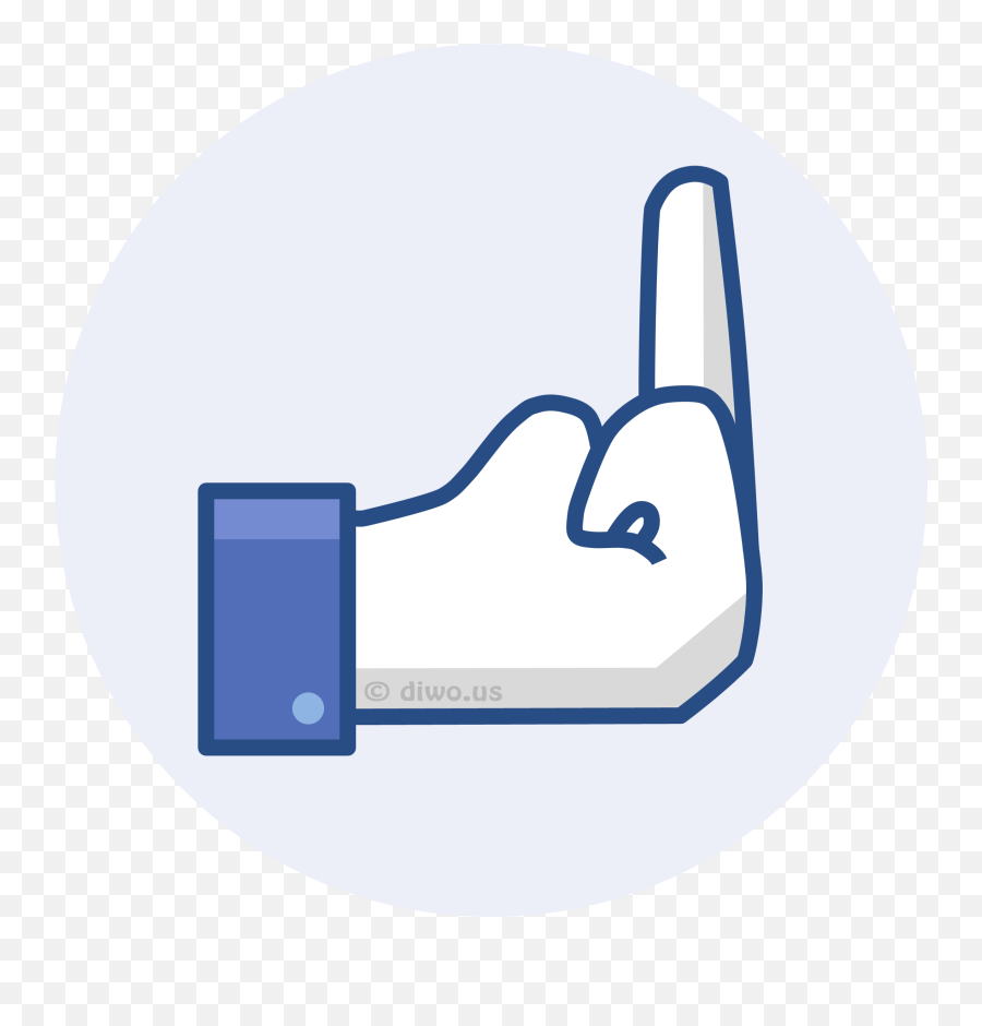 Download Facebook Reactions Fuck Off - Fuck You Facebook Middle Finger Png,Facebook Reactions Png