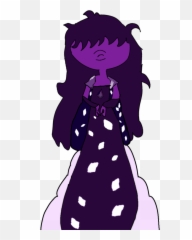I Drew Purple Diamond Stevenuniverse - Cartoon Png,Purple Diamond Png