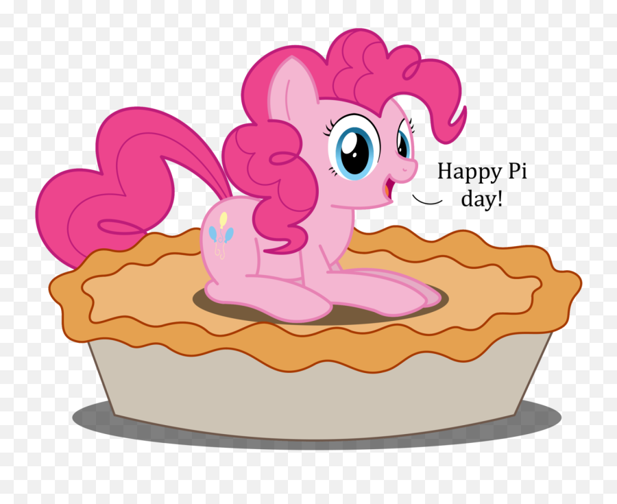 Bladedragoon7575 Cute Food Pi Day Pie Pinkie - Cartoon Png,Pi Png