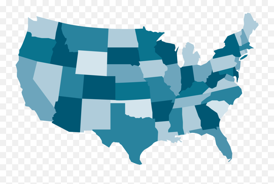 Field Interviewer Hiring Locations United States Aics - States Are Growing The Fastest Png,United States Map Png