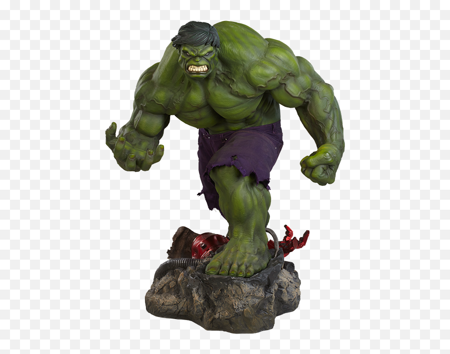 Marvel The Incredible Hulk Premium Formattm Figure By Side - Sideshow Hulk Premium Format Png,Incredible Hulk Logo