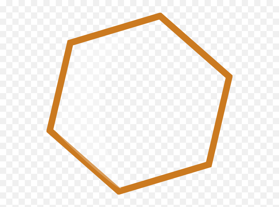 Rsch48 Hd Free Rectangle Shape Clipart Hexagon Pack 5427 - Gold Hexagonal Frame Png,Hexagon Shape Png