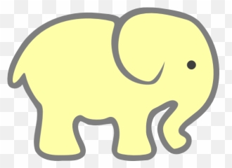 Download Elephants Silhouette - Clip Art png