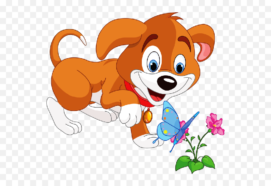 Cute Puppies Cartoon Puppy Dog Png Clip Art Images - Cat And Dog,Cute Cartoon Png