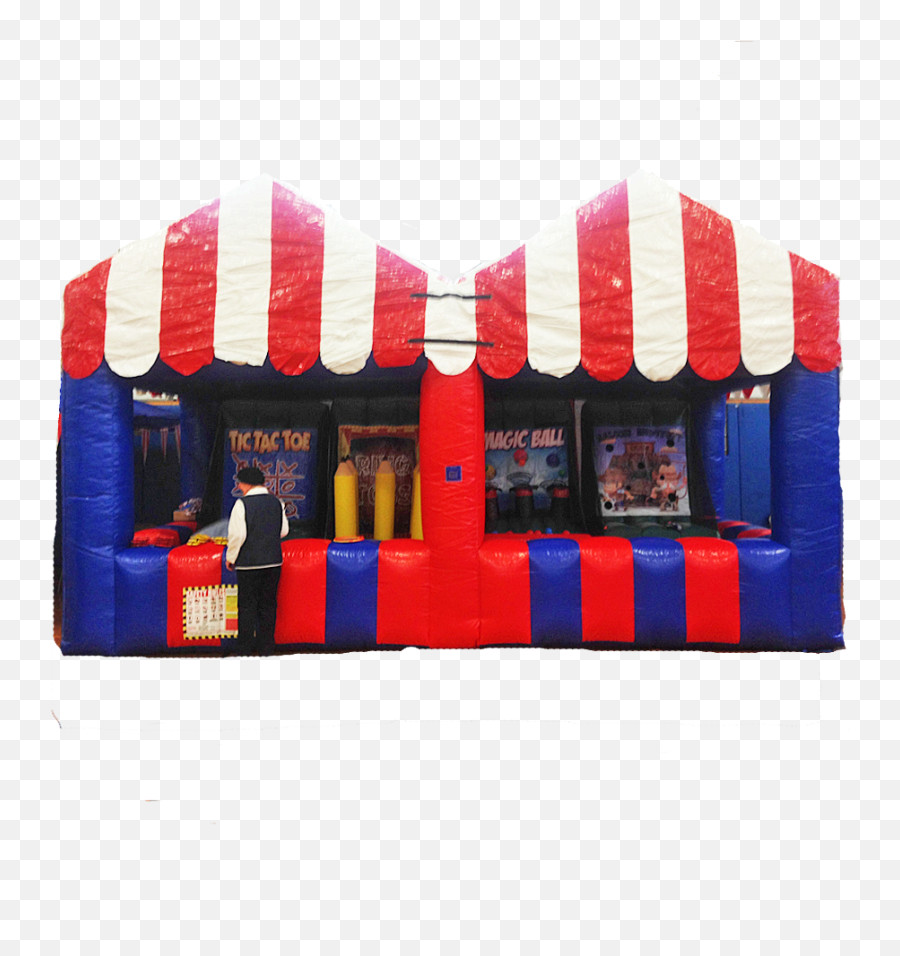 Download Hd Inflatable Carnival Tent With Four Games Makes - Inflatable Png,Carnival Tent Png