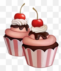 Cupcakes Png Gâteaux Tube Pâtisserie - Cupcake Clipart Baking Cup,Cupcakes Png