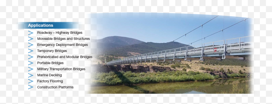 Advanced Aluminum Bridge Deck Design And Open Grid Png Transparent Bridges