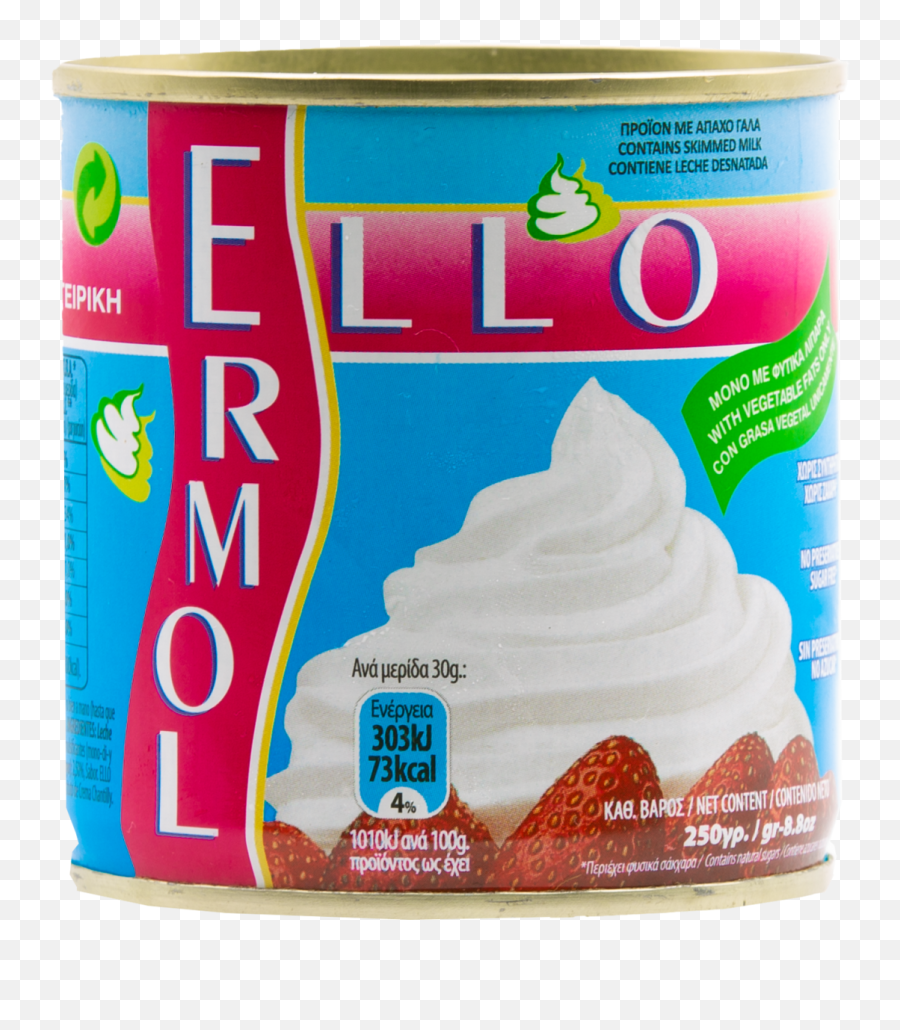 Vegetable Whipped Cream Ermol Ello - Whipped Topping Png,Whipped Cream Png