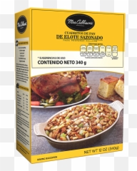 Cornbread Stuffing Png Image - Seasoned Stuffing,Stuffing Png