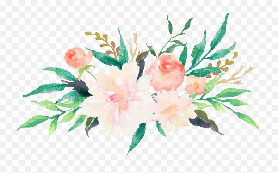 T Shirt Watercolor Painting Logo - Pastel Watercolor Flowers Png,Watercolor Flower Png