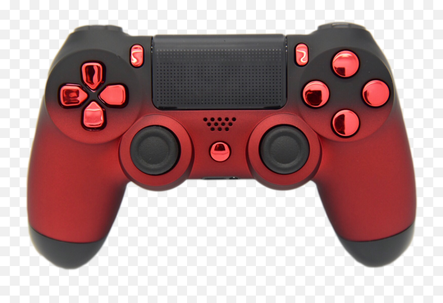 Red U0026 Black Fade Ps4 Controller - Red Camouflage Ps4 Controller Png,Black Fade Png