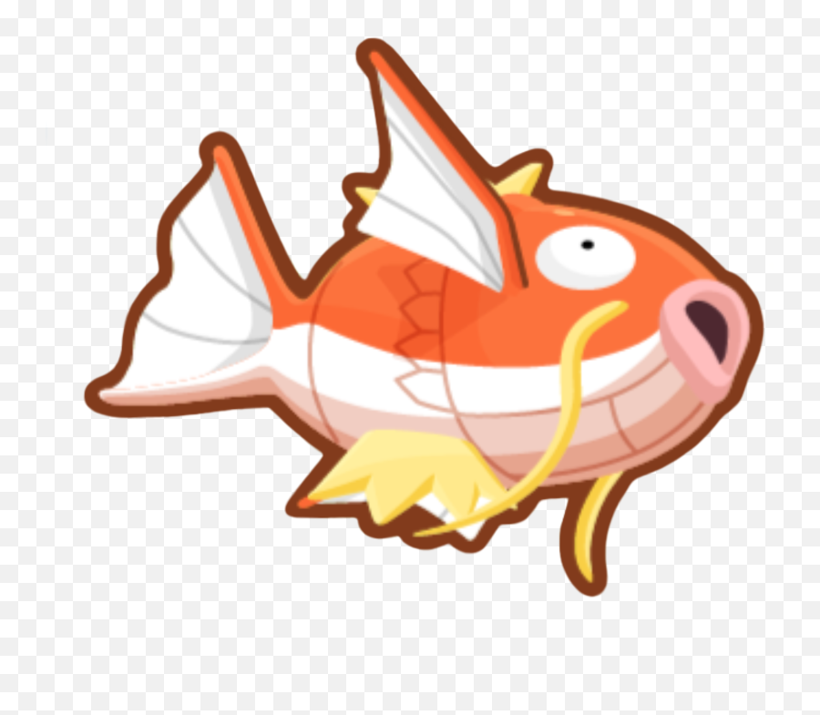Magikarp Pokémon Sticker By Probably - Goldfish Png,Magikarp Transparent