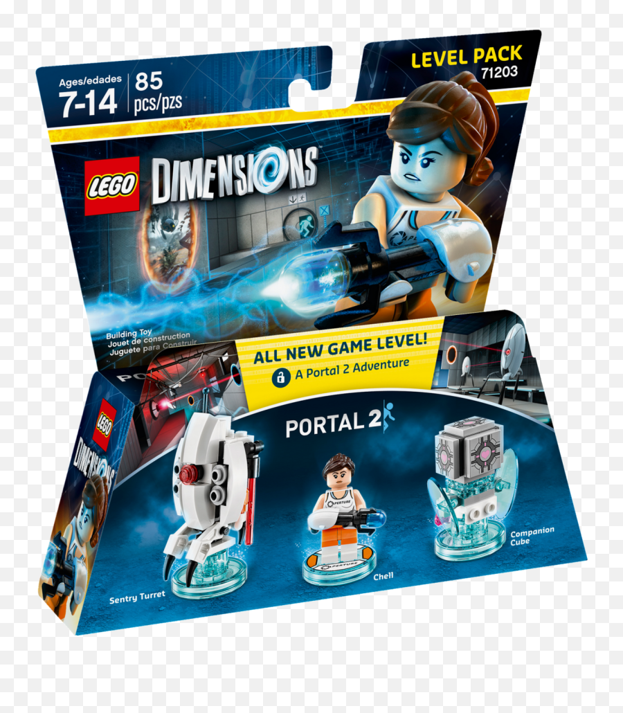 Portal 2 Level Pack - Brickipedia The Lego Dimensions Level Png,Portal 2 Logo Png - free transparent png images - pngaaa.com