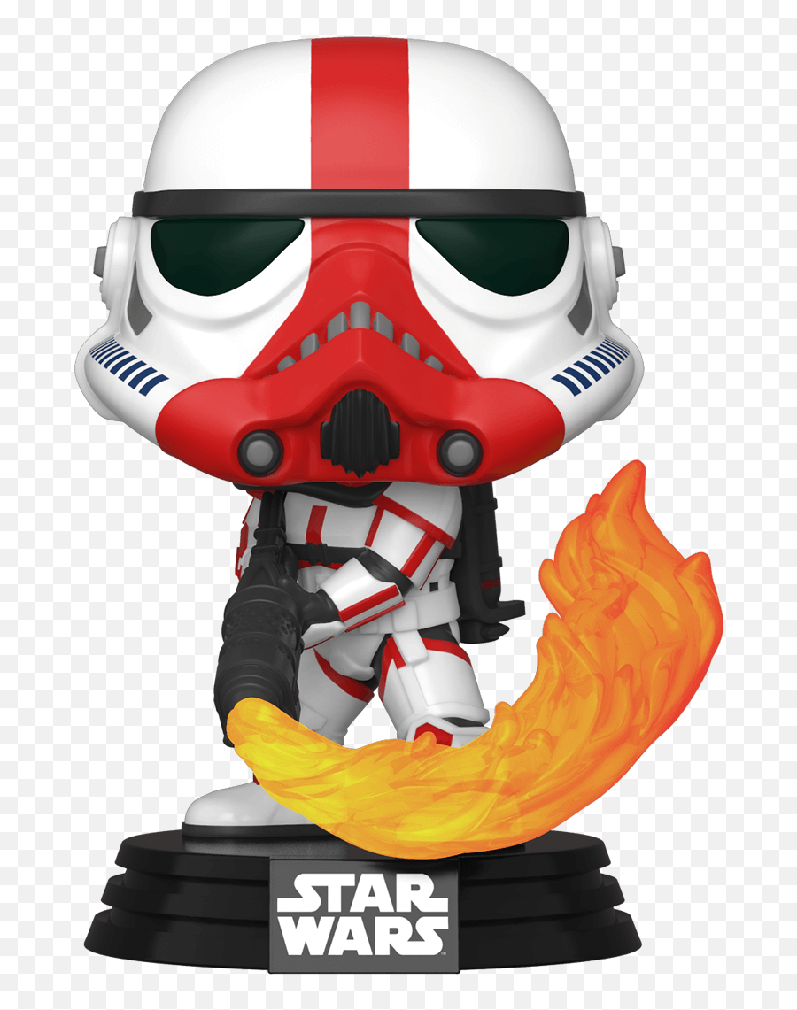 Funko Announce Next Wave Of Mandalorian Pops Including - Incinerator Stormtrooper Funko Pop Png,Mandalorian Png