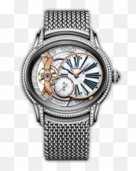 Watch My Diamonds - Audemars Piguet Millenary Png,Gold Watch Png