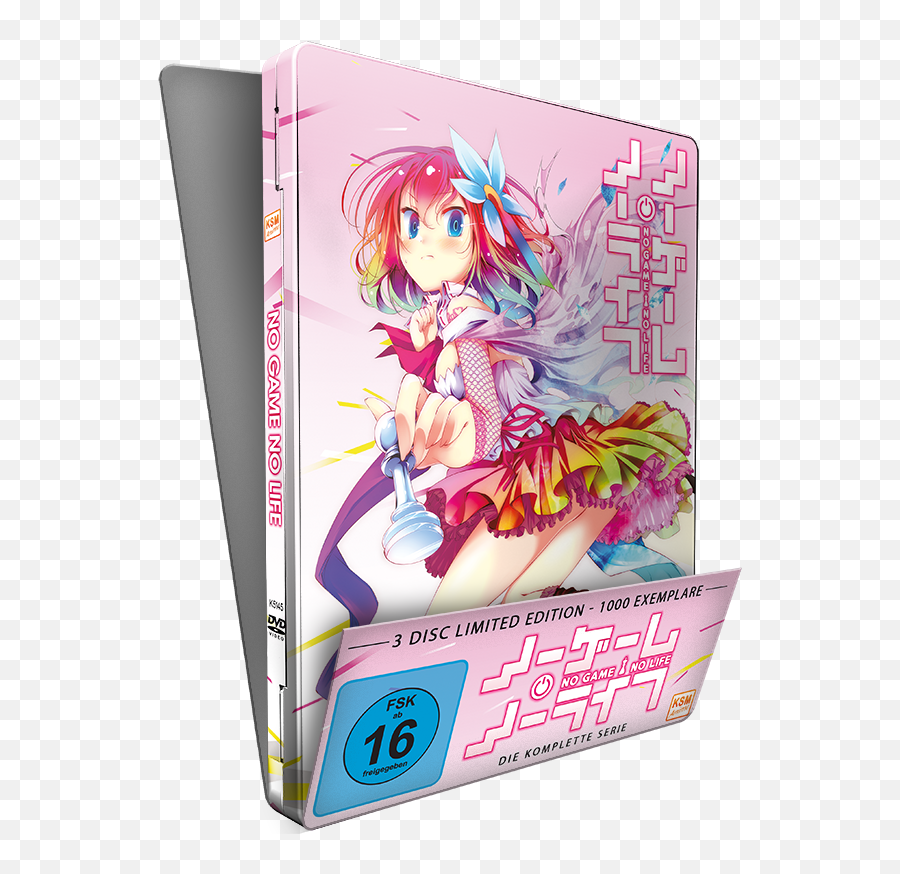 No Game Life - Episode 1 12 Die Gesamtedition Im Limitierten Futurepak Dvd Fictional Character Png,No Game No Life Logo