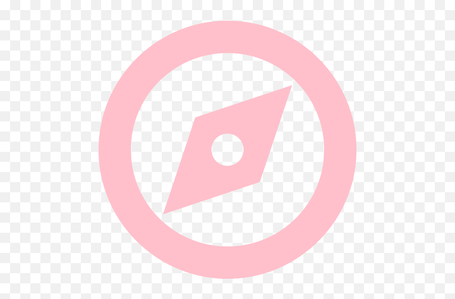 Pink Compass 3 Icon - Free Pink Compass Icons Crowdcompass Event Directory Icon Png,Compass Icon