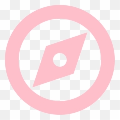 Pink Compass 3 Icon - Free pink icons Crowdcompass Event Directory Icon png
