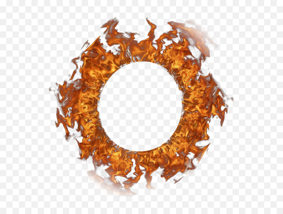 Download Fire Frame Flame Circle Fuego - Transparent Background Circle Of Fire Png,Fire Frame Png