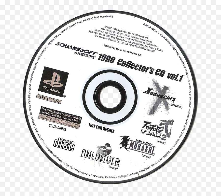 Final Fantasy Viii - Parasite Eve Demo Disc Png,Final Fantasy 9 Icon