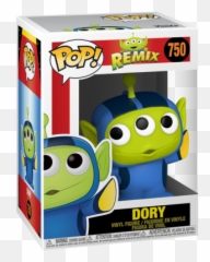 New Toy Story Alien Remix Pop Vinyl Collection Now - Funko Dory png