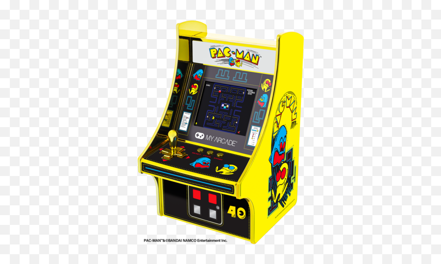 My Arcade Official Site - My Arcade Pac Man 40th Anniversary Png,Start Icon Arcade
