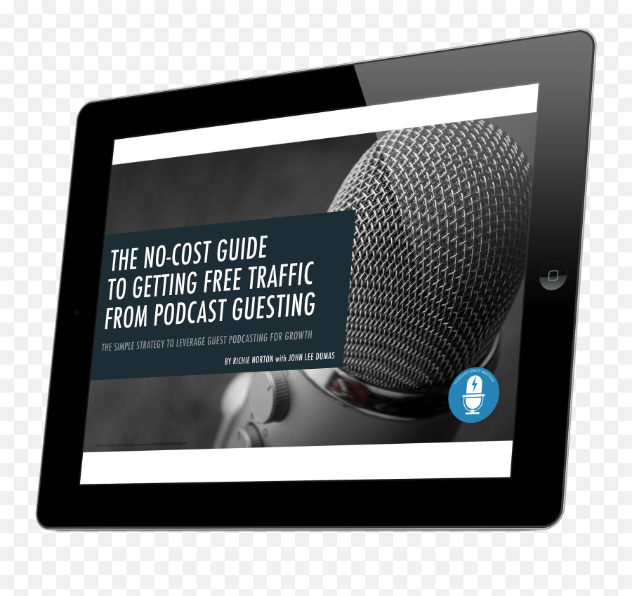 The No - Cost Guide To Getting Free Traffic From Podcast Guesting Dot Png,No Cost Icon