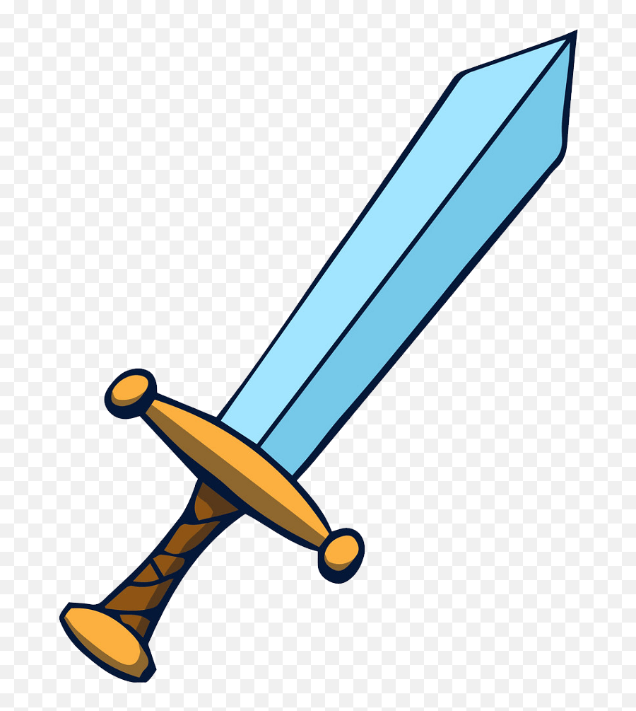 Sword Clipart - Clipartworld Man Made Objects Cartoon Png,Crossed Sword Icon