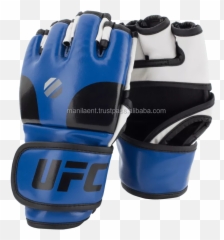 New Custom Made Muay Thai Sand Bag Ufc Mma Half Finger - Mma Blue White Gloves Png,Mma Glove Icon