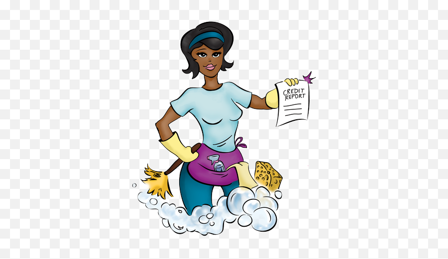 Library Of Woman Cleaning Banner - African American Black Cleaning Lady Clip Art Png,Woman Transparent