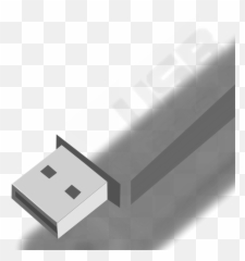 Usb Flash Drive Svg Vector Clip Art - Solid png