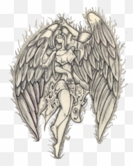 Download Angel Tattoos Png Image Hq - Angel Tattoo Png,Archangel Png