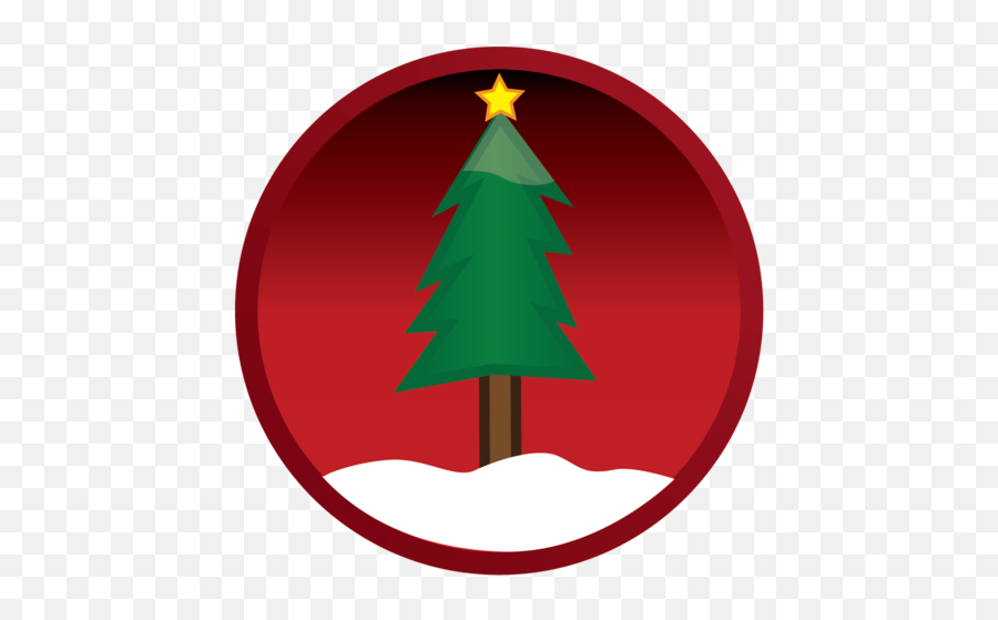 Download Free Vector Christmas Tree Button - Christmas Button For Website Png,Christmas Tree Icon Free
