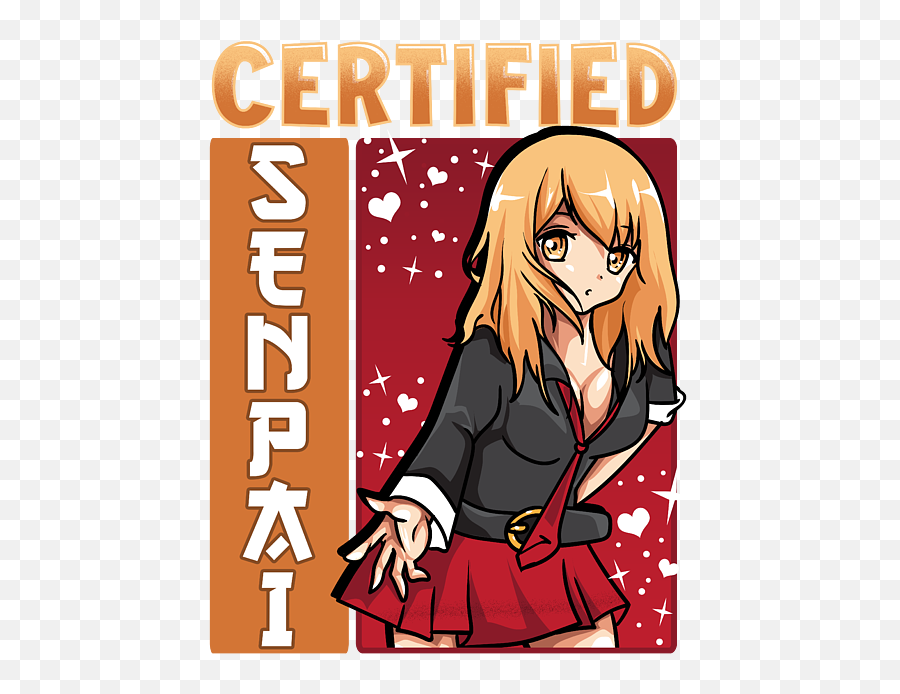 Certified Senpai Aesthetic Anime Waifu Kawaii Girl Puzzle - Aesthetics Png,Geek Girl Anime Icon Transparent