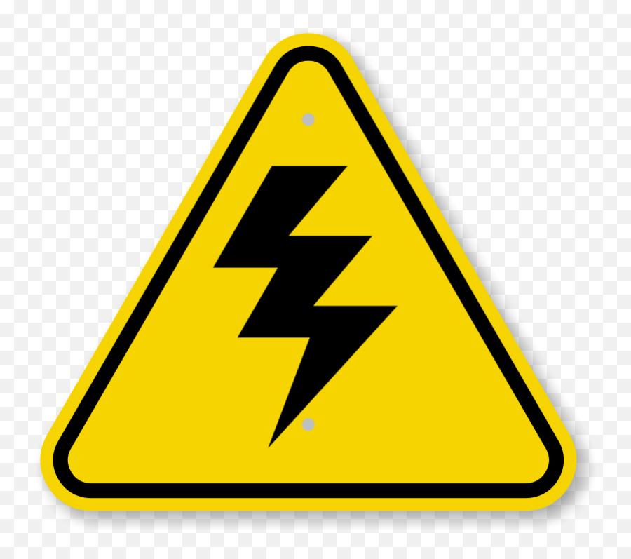 Iso High Voltage Sign - Symbol High Voltage Sign Png,Triangle Icon